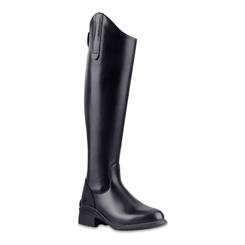 Black Leather Riding Boots for Men and Women - Image 4