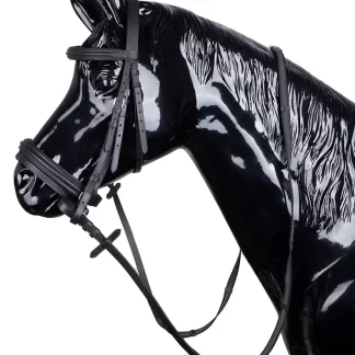 Genuine Leather Horse Bridle with Rein