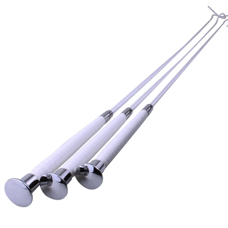 White Dressage Riding Crop - Image 3